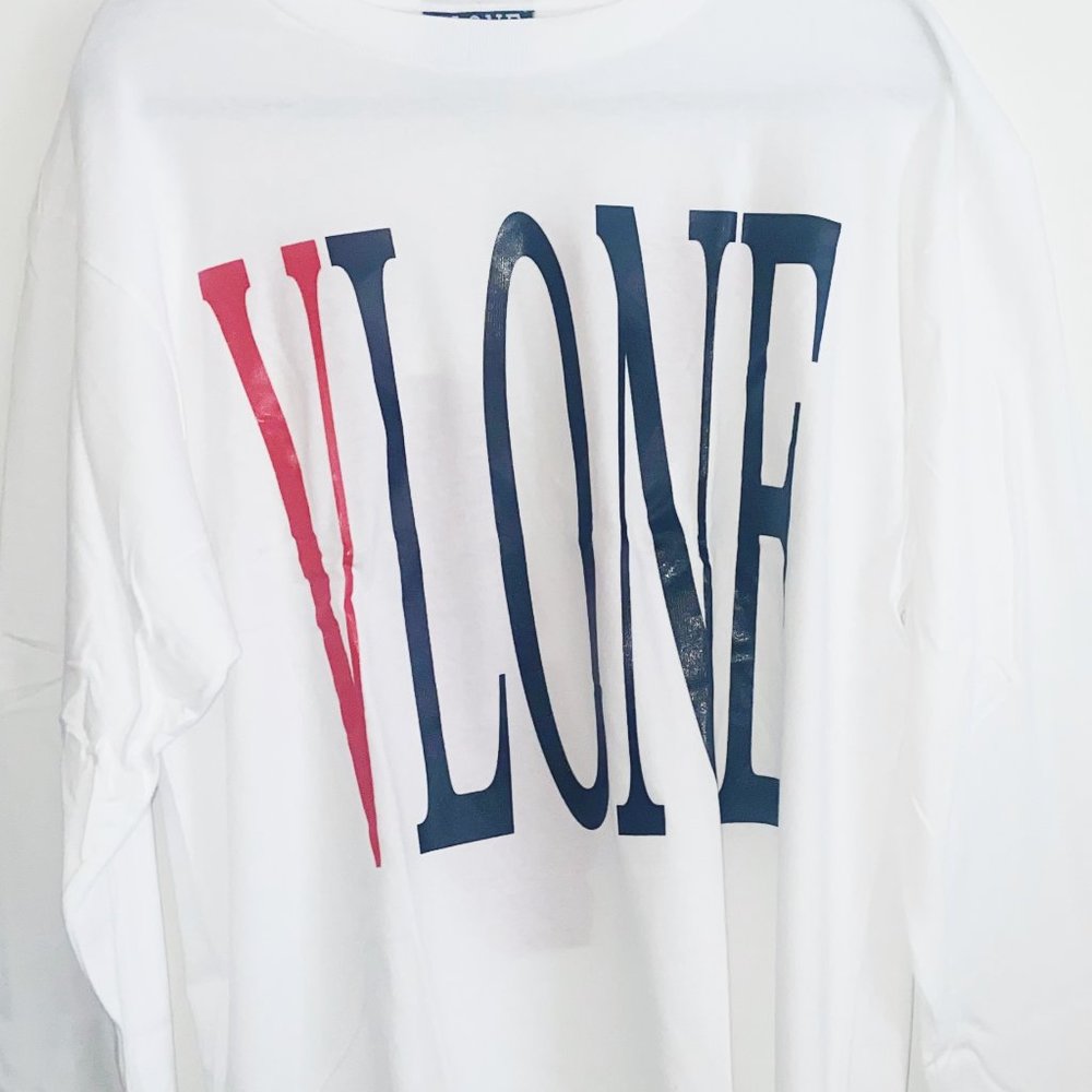 VLONE WHITE or BLACK Long Sleeve